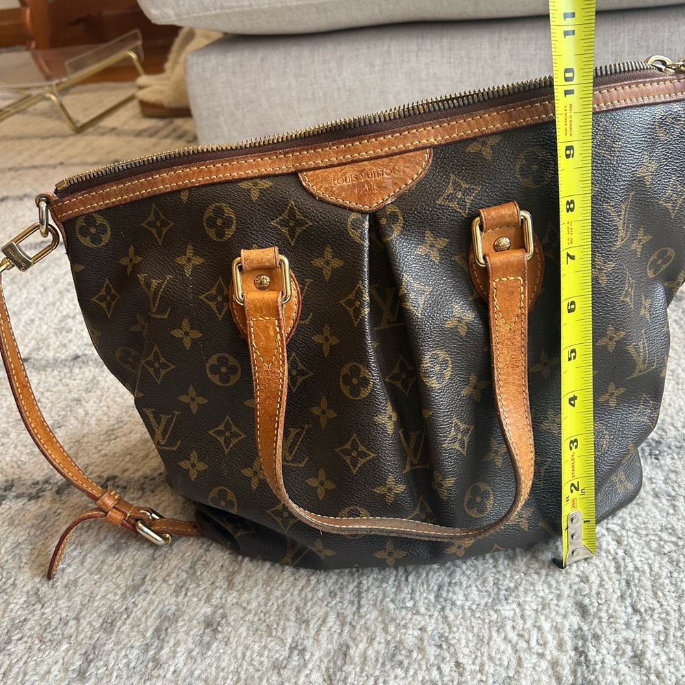 Louis Vuitton Monogram Palermo PM Shoulder Bag w/ Strap Brown - Picture 13 of 17